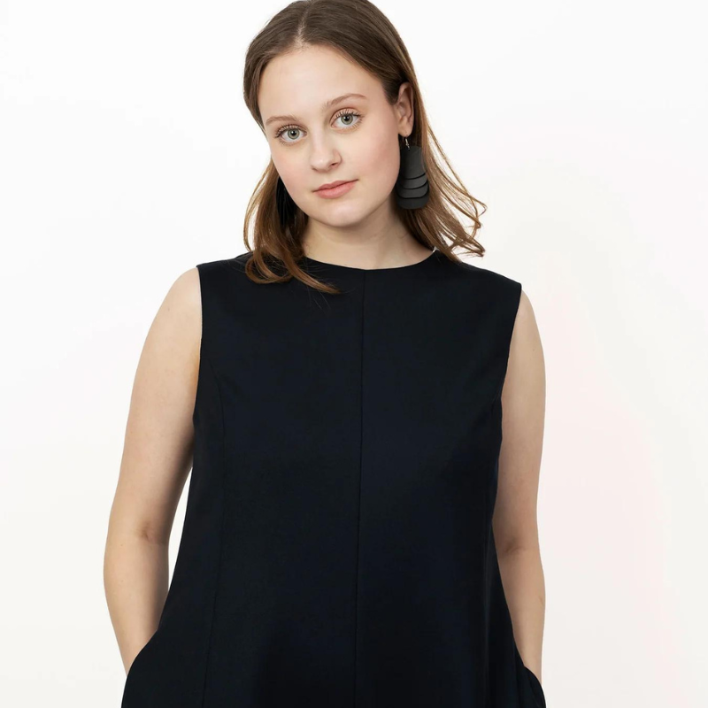 The Assembly Line Balloon Sleeve Dress