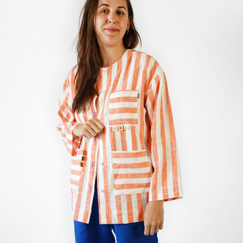 Matchy Matchy Sewing Club Makers Over Shirt PDF Pattern