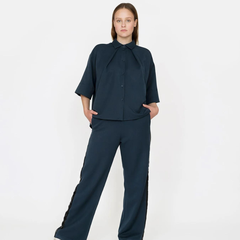 Front Pleat Shirt