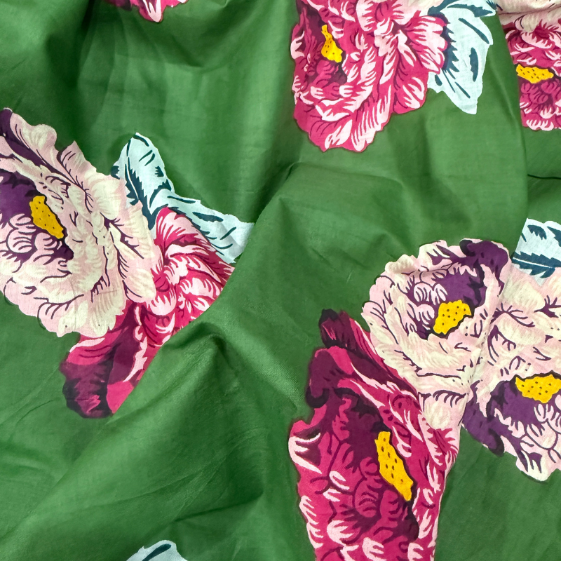 Peony Garden Emerald