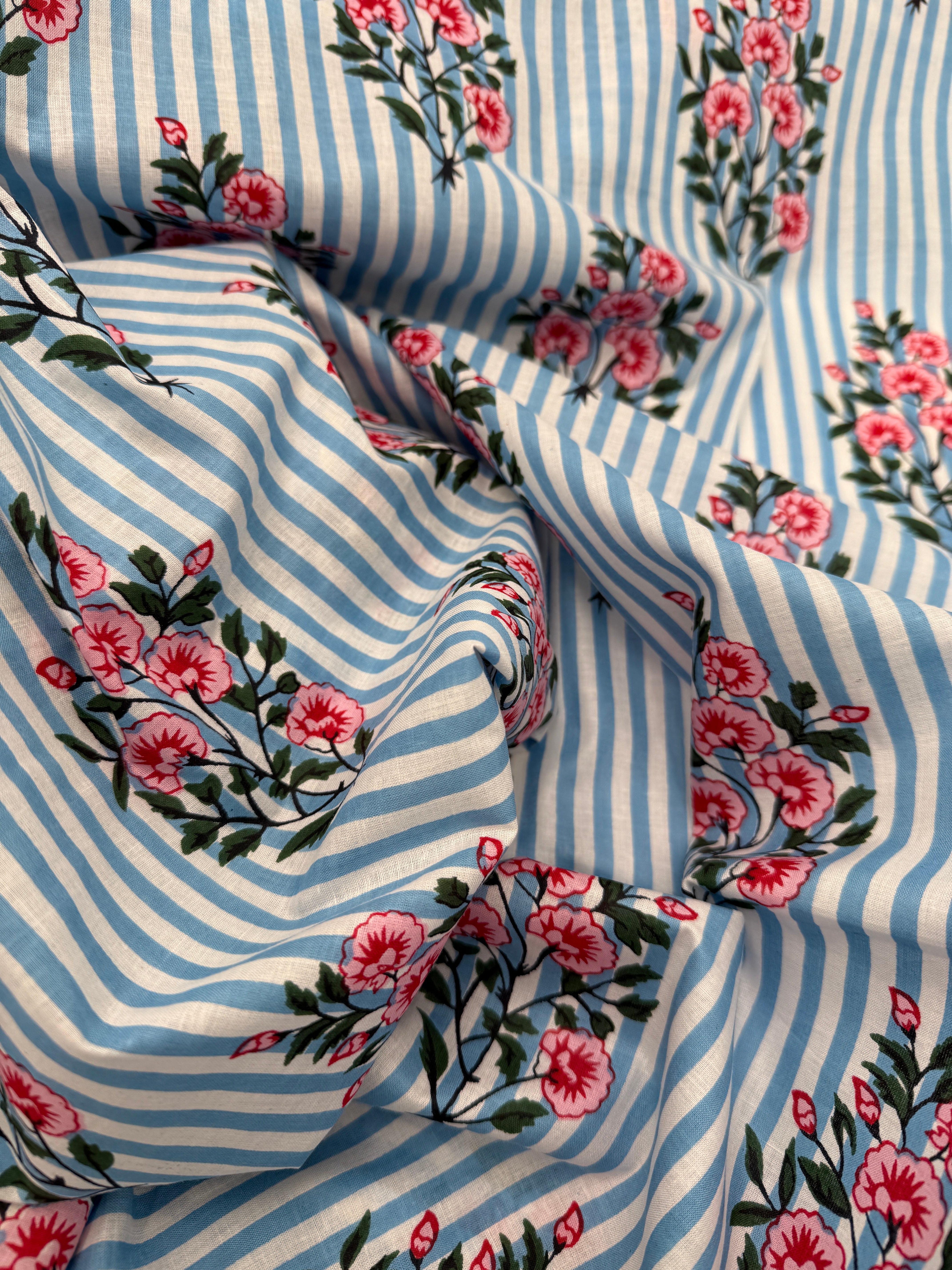 Cotton Block Fabrics - 5 Metre Lengths