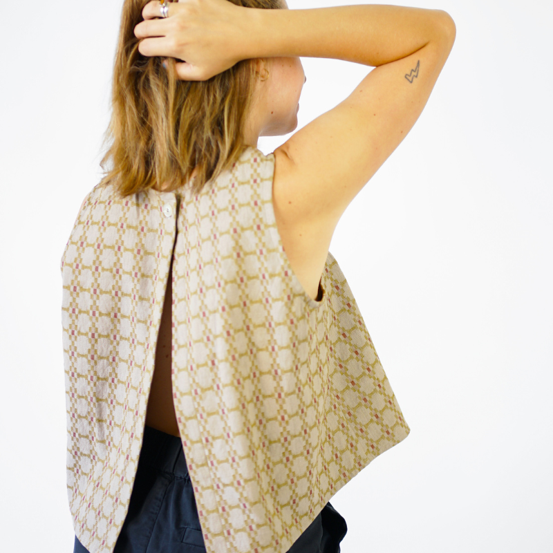 Matchy Matchy Sewing Club Open Back Smock Top PDF Pattern