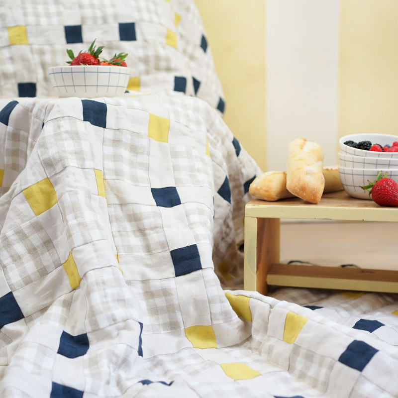 Matchy Matchy Sewing Club Picnic Square Quilt PDF Pattern