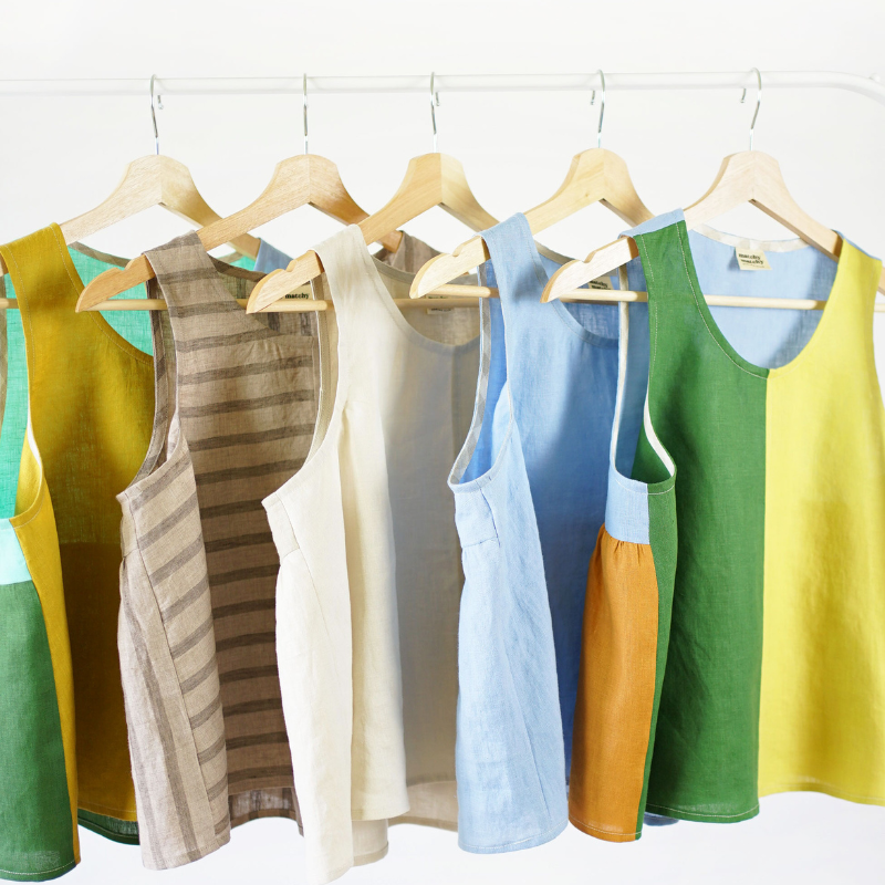 Matchy Matchy Sewing Club Peplum Split Tank PDF Pattern