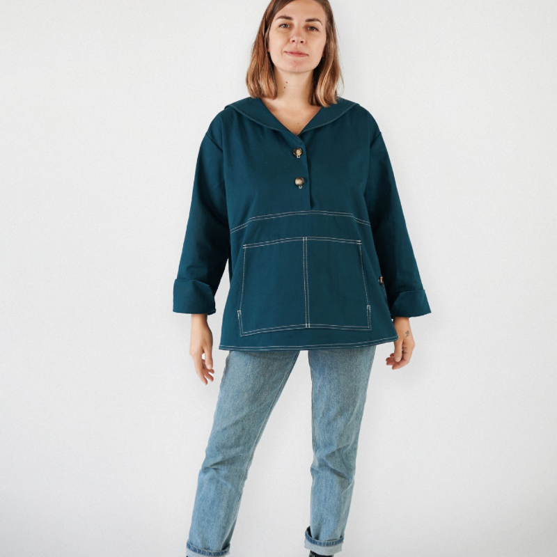 Matchy Matchy Sewing Club On Deck Popover PDF Pattern