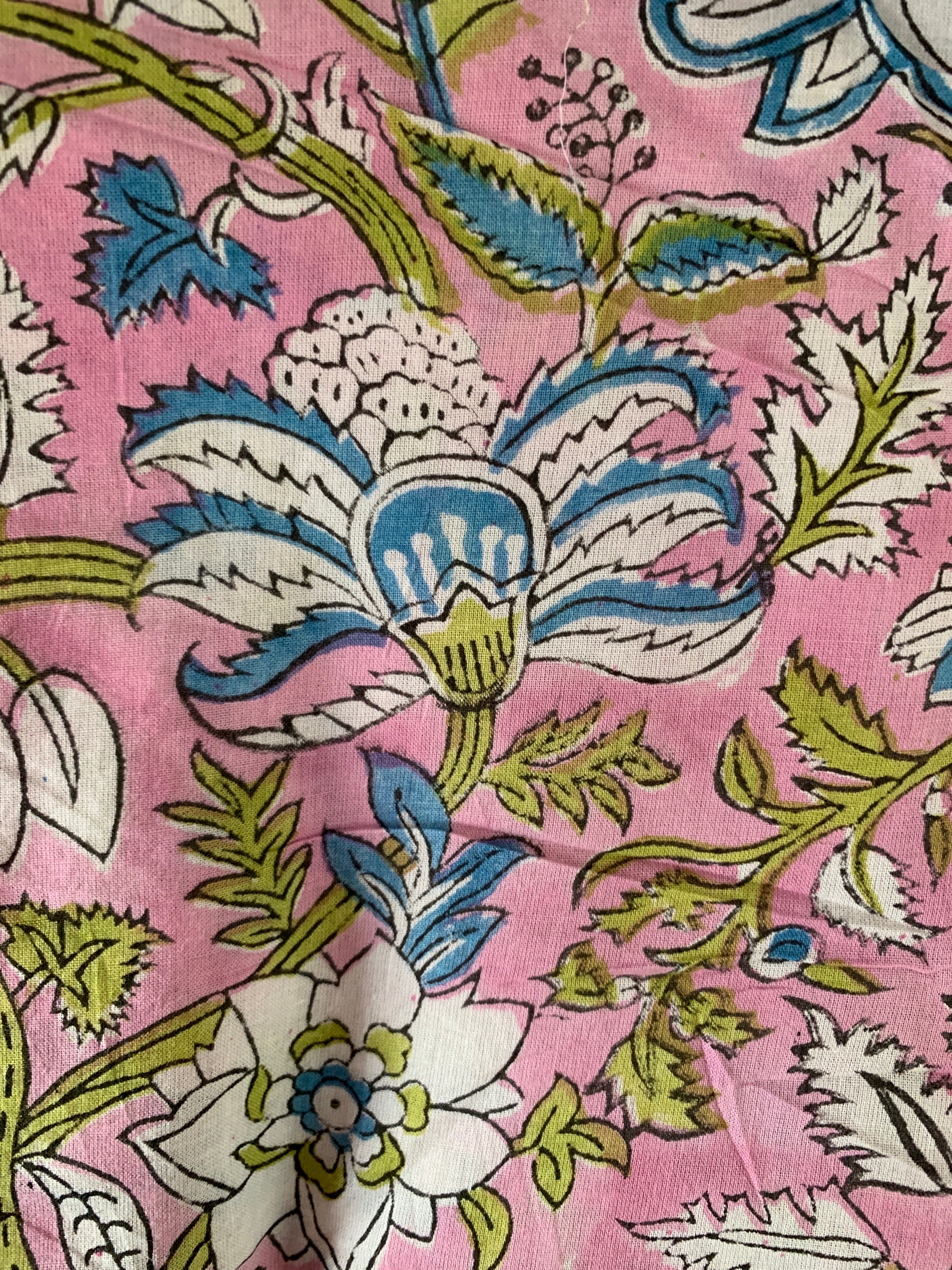 Cotton Block Fabrics - 5 Metre Lengths