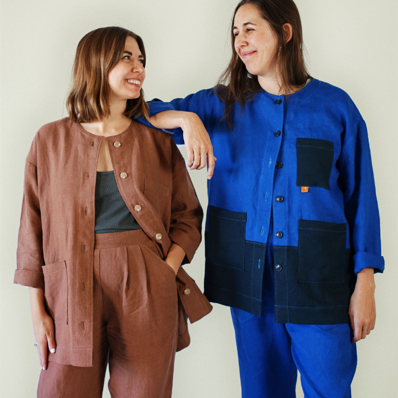 Matchy Matchy Sewing Club Makers Over Shirt PDF Pattern
