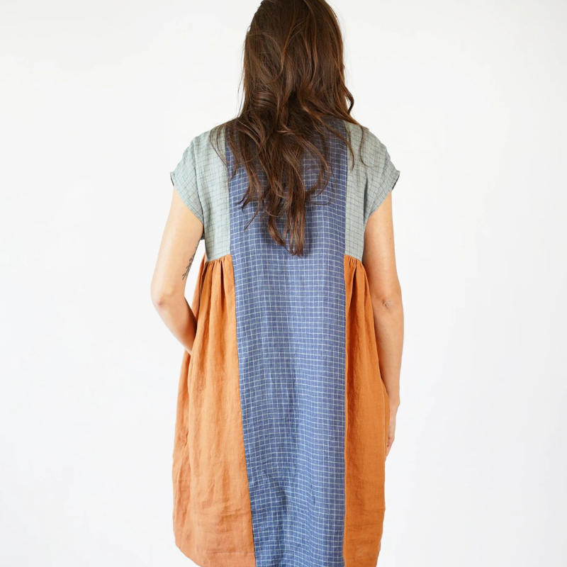 Matchy Matchy Sewing Club Collage Gather Dress PDF Pattern