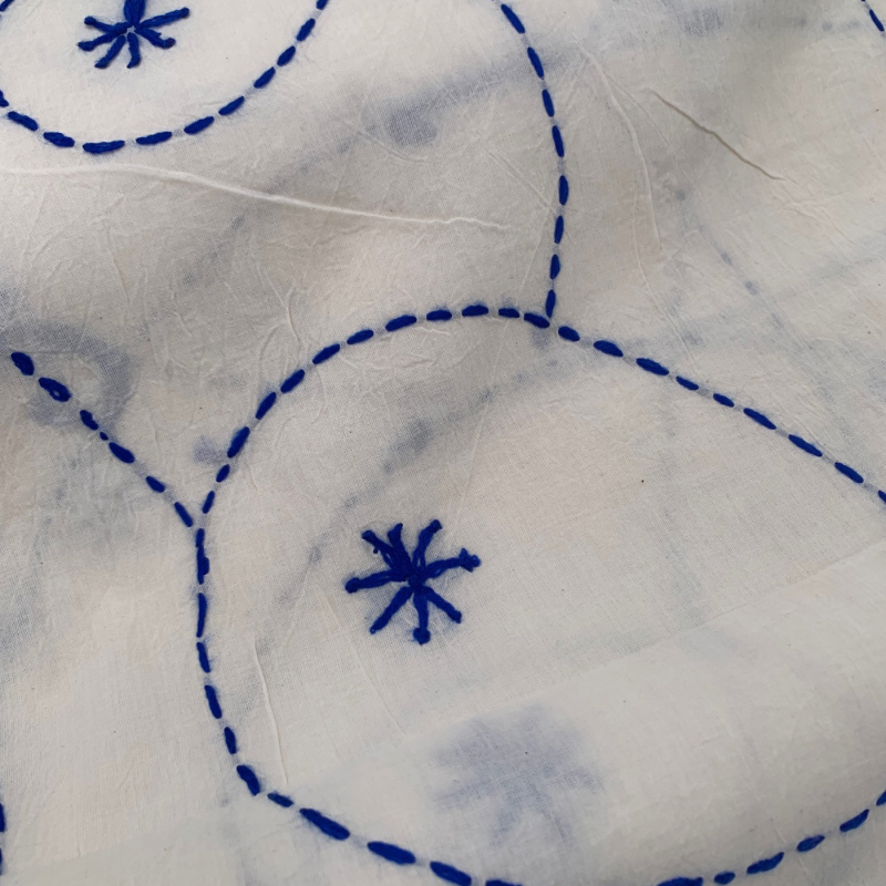 Elsa Hand Embroidered Cotton