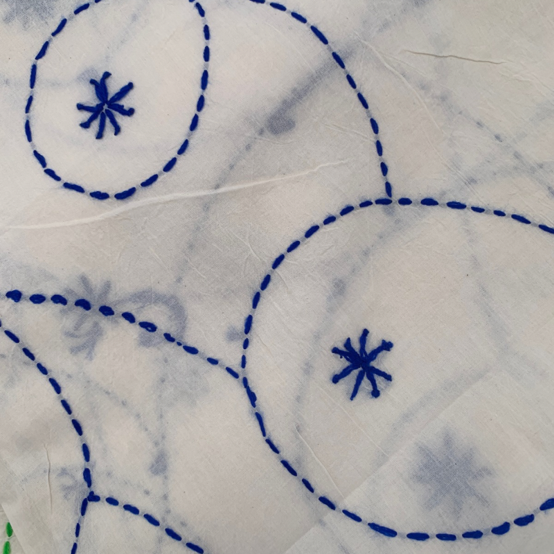 Elsa Hand Embroidered Cotton