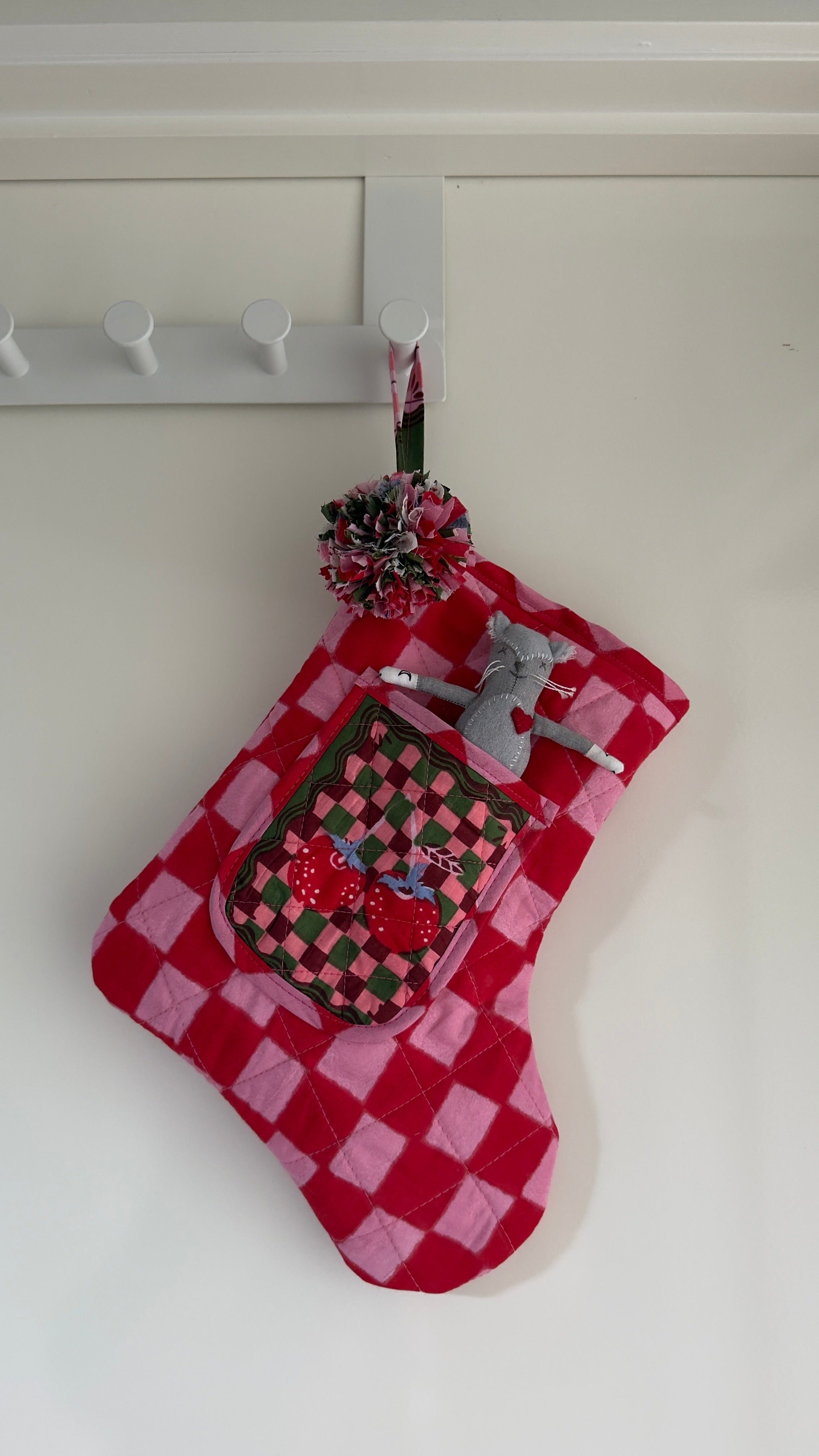Quilted Pocket Stocking