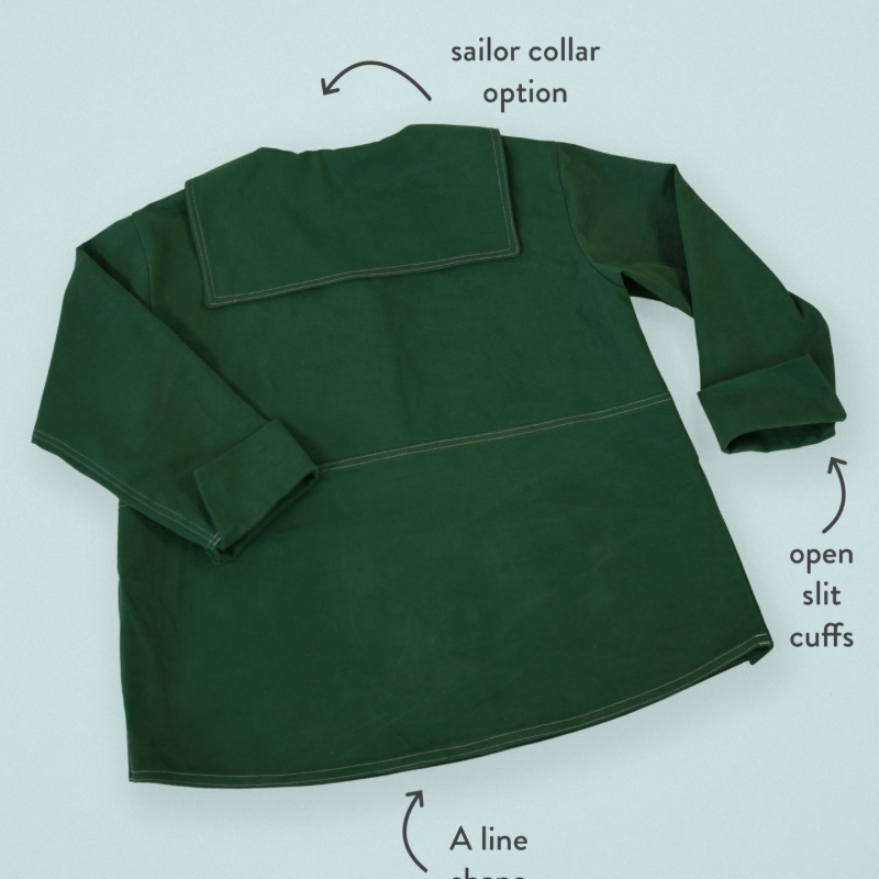 Matchy Matchy Sewing Club On Deck Popover PDF Pattern