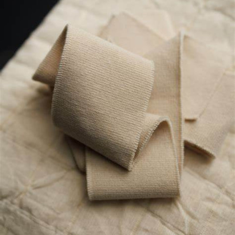 Ecru Ribbing