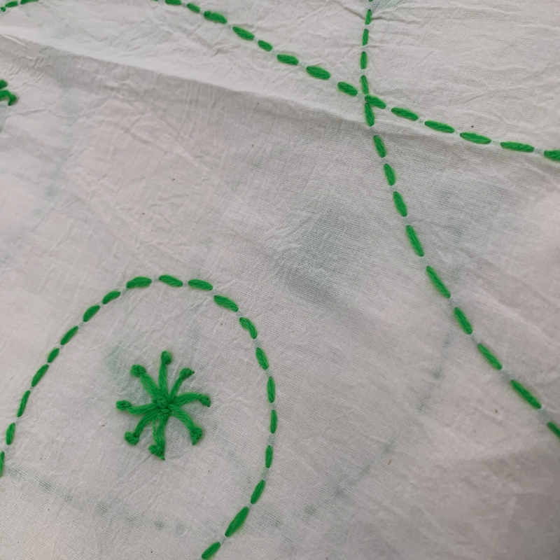 Elsa Hand Embroidered Cotton