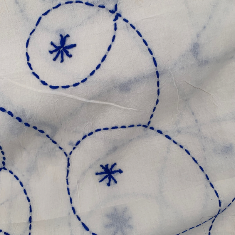 Elsa Hand Embroidered Cotton