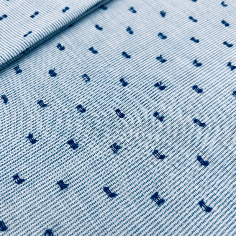 Foxwood Shirting Blue