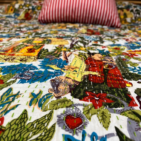 Kantha Quilts