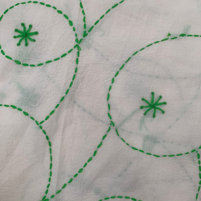 Elsa Hand Embroidered Cotton
