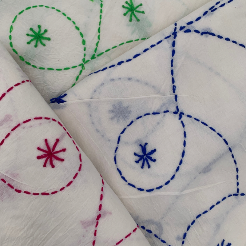 Elsa Hand Embroidered Cotton