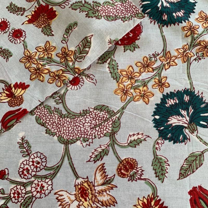 Cotton Block Fabrics - 5 Metre Lengths