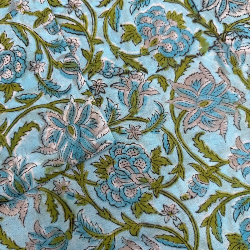 Cotton Block Fabrics - 5 Metre Lengths