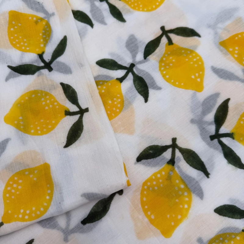 Cotton Block Fabrics - 5 Metre Lengths