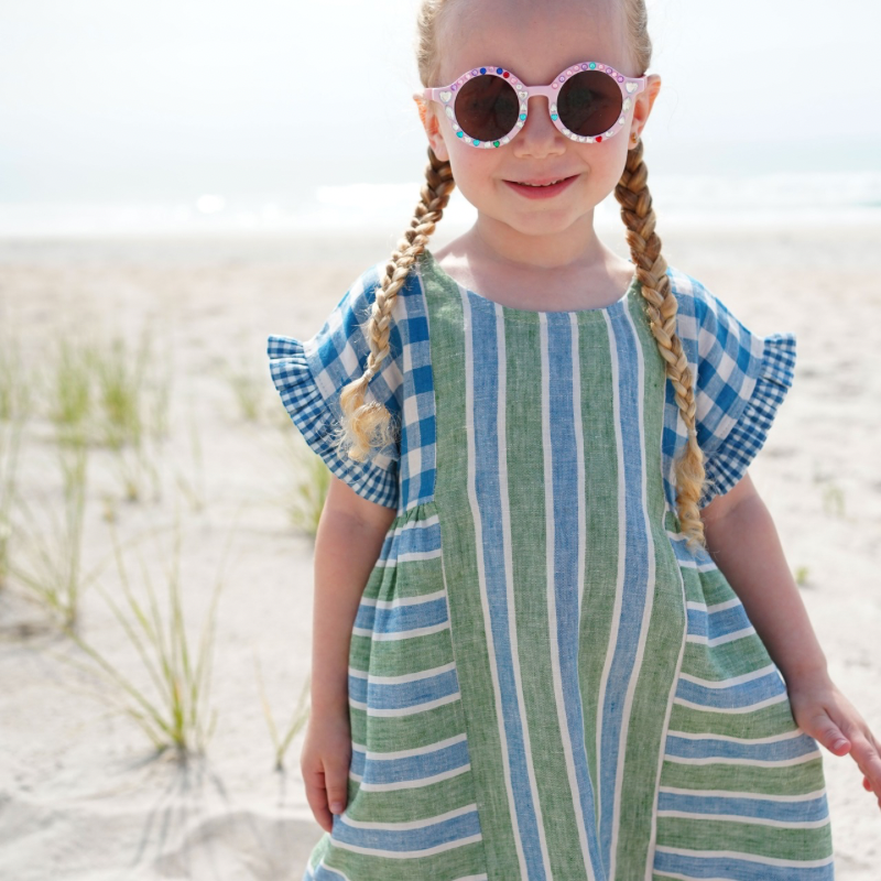 Kids Collage Gather Dress