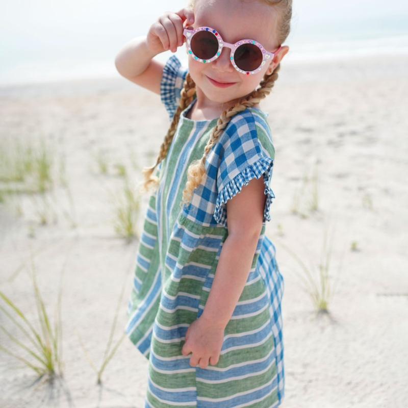 Kids Collage Gather Dress
