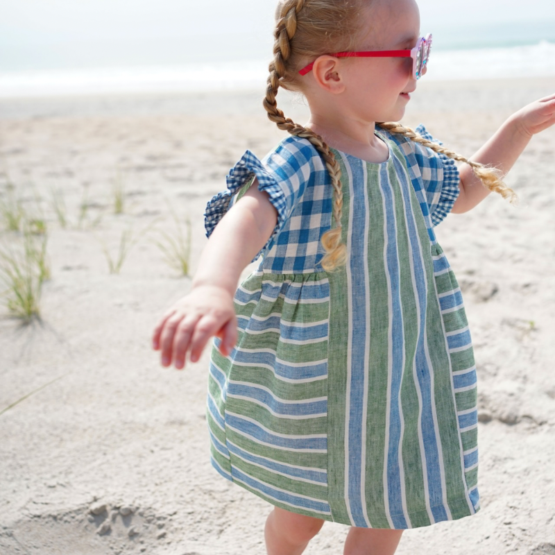 Kids Collage Gather Dress