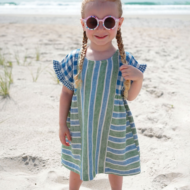 Kids Collage Gather Dress
