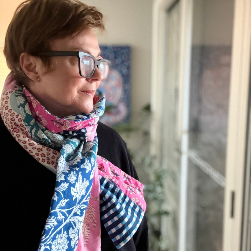 Butter and Sugar Quilt Scarves