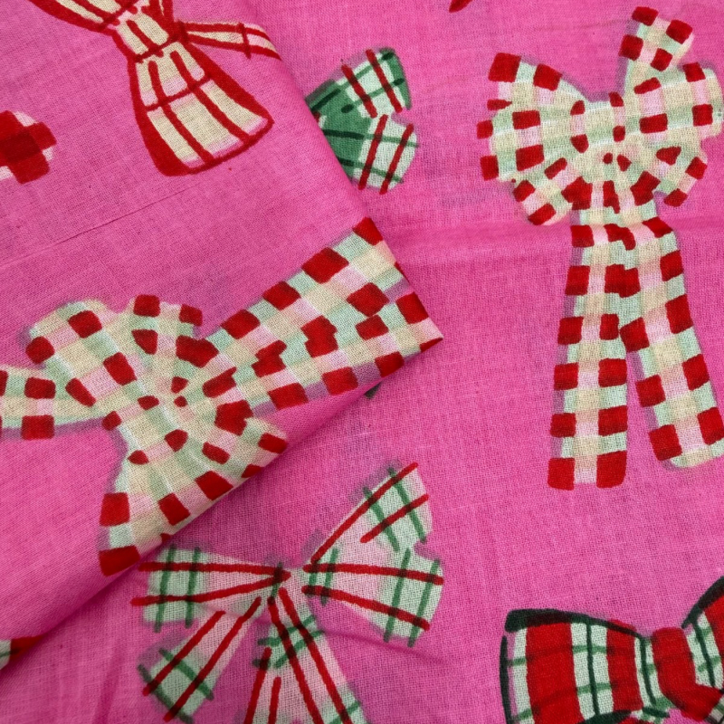 Bows On Candy Pink
