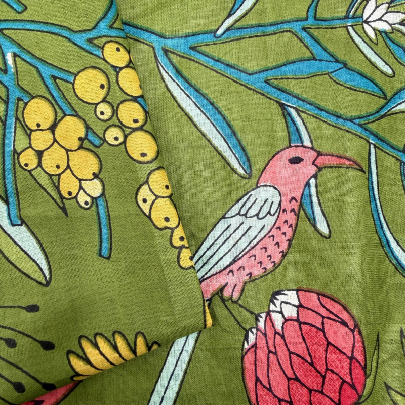 Cotton Block Fabrics - 5 Metre Lengths