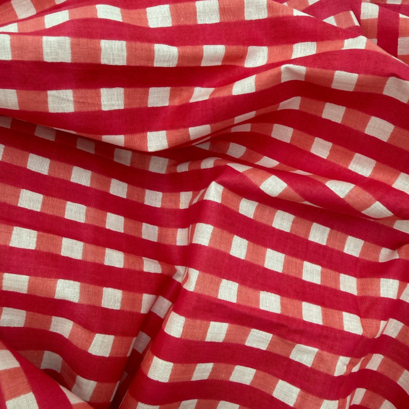 Cheron Check Cotton Block