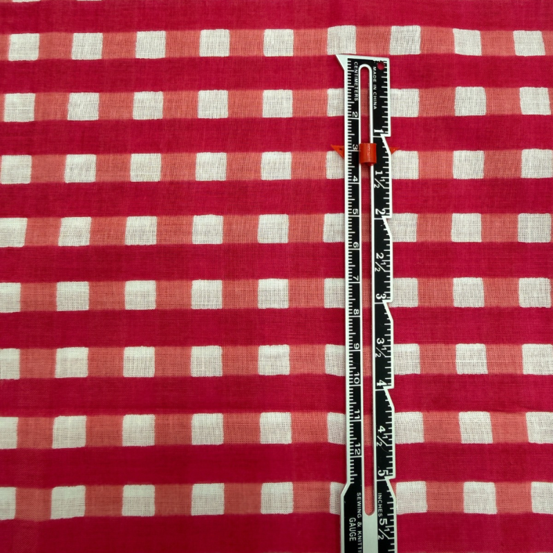 Cheron Check Cotton Block