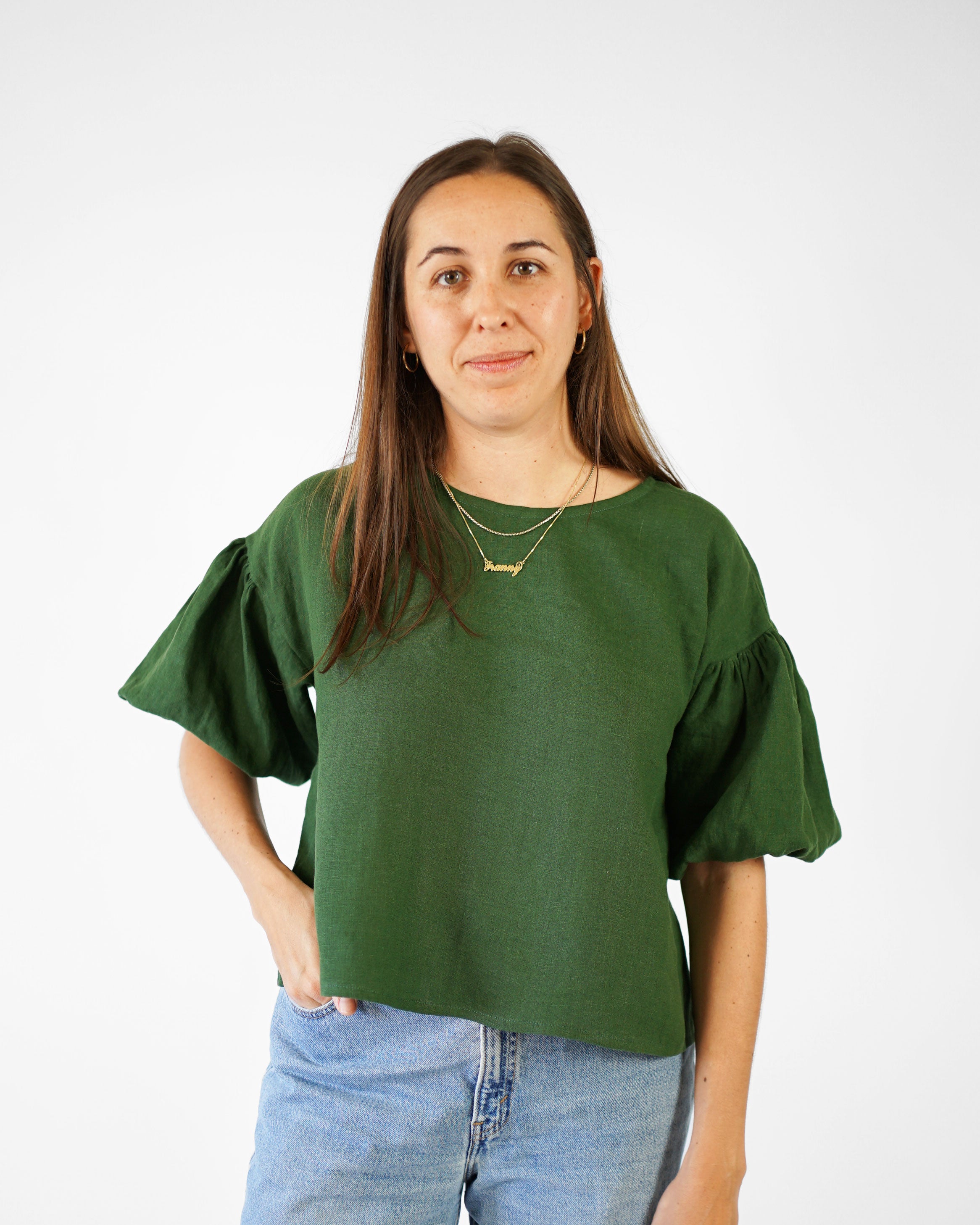 Matchy Matchy Sewing Club- Perfect Puff Sleeve Top PDF Pattern