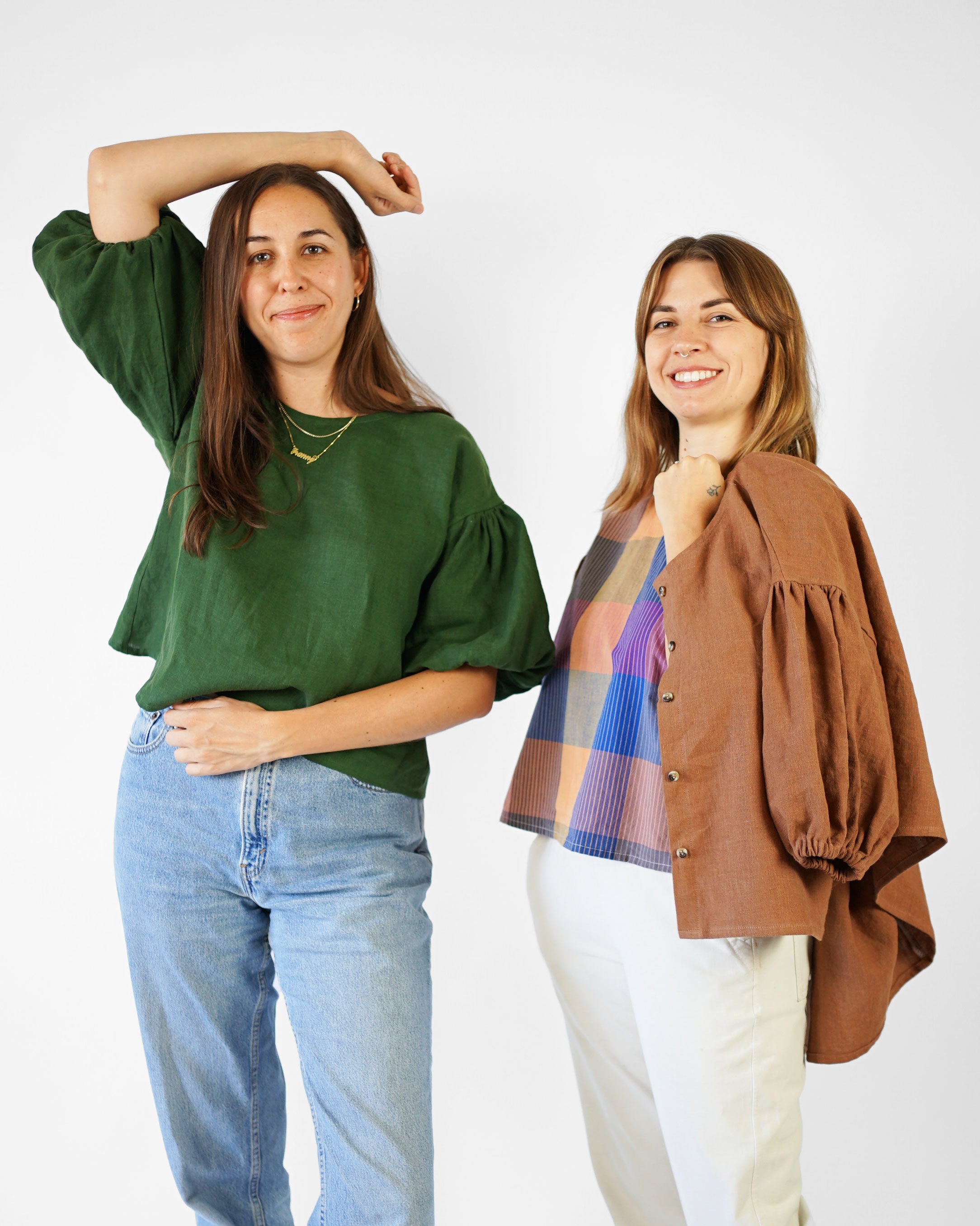 Matchy Matchy Sewing Club- Perfect Puff Sleeve Top PDF Pattern