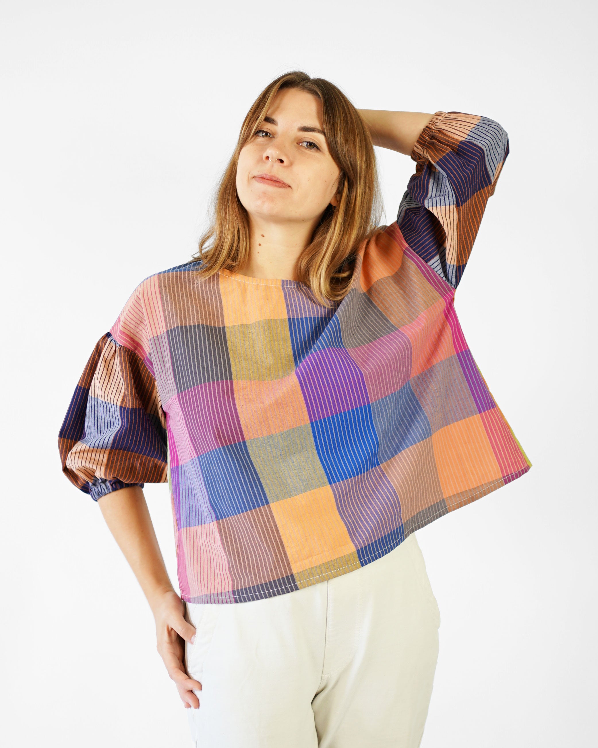 Matchy Matchy Sewing Club- Perfect Puff Sleeve Top PDF Pattern