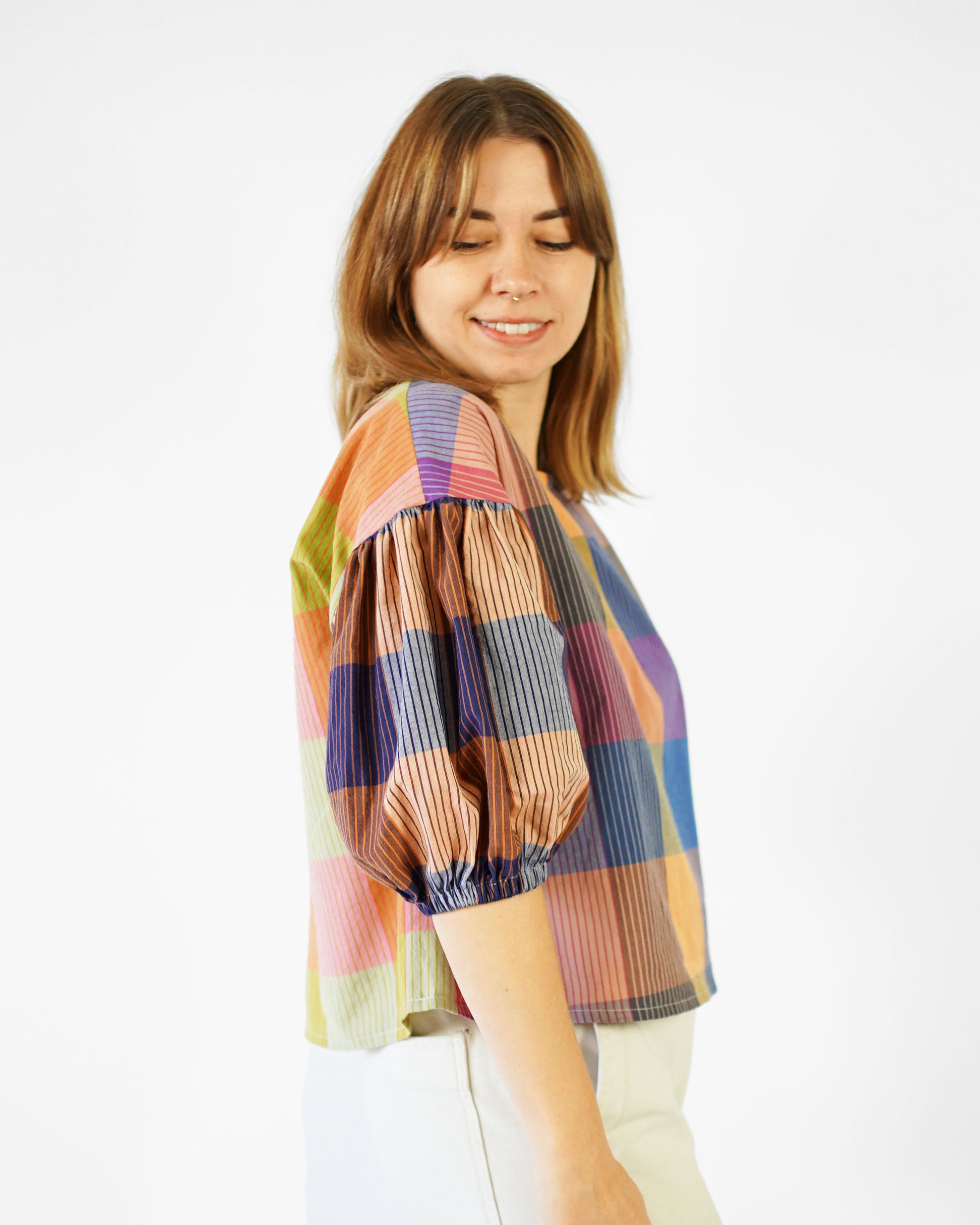 Matchy Matchy Sewing Club- Perfect Puff Sleeve Top PDF Pattern