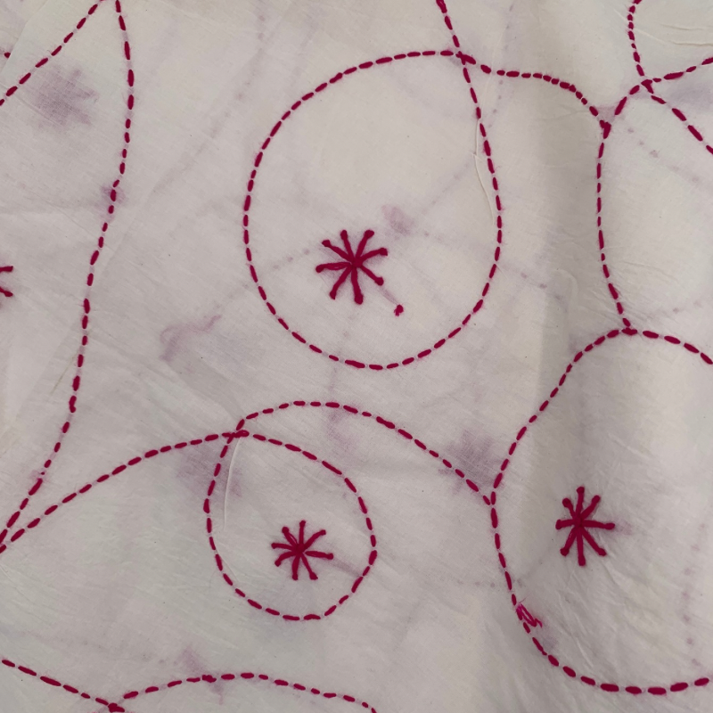Elsa Hand Embroidered Cotton