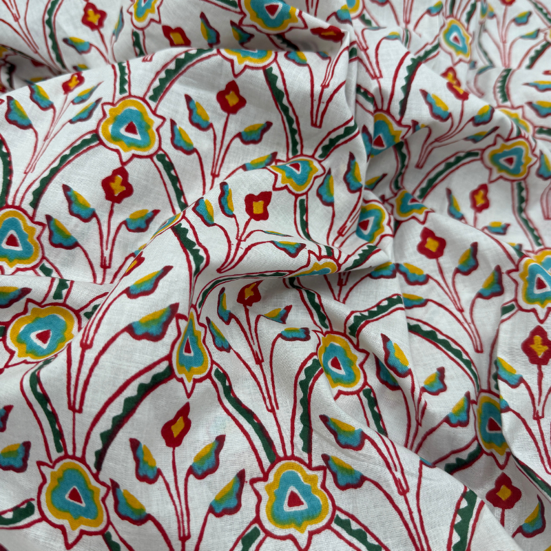 Cotton Block Fabrics - 5 Metre Lengths