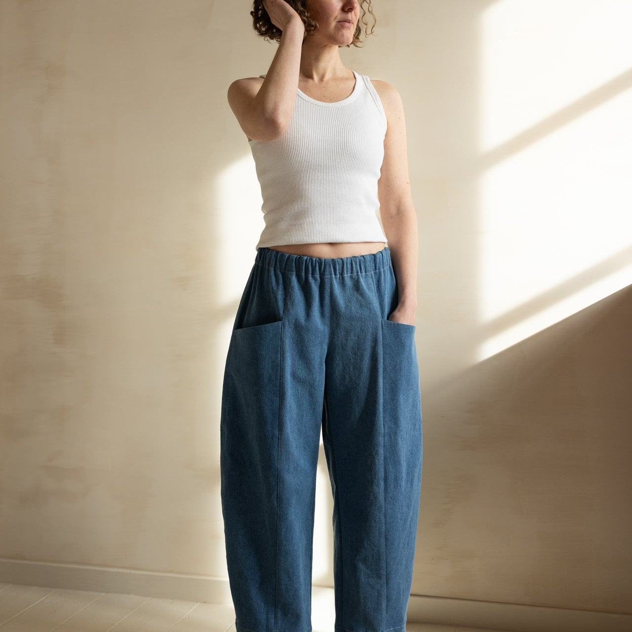 Pantalon barrel Emile