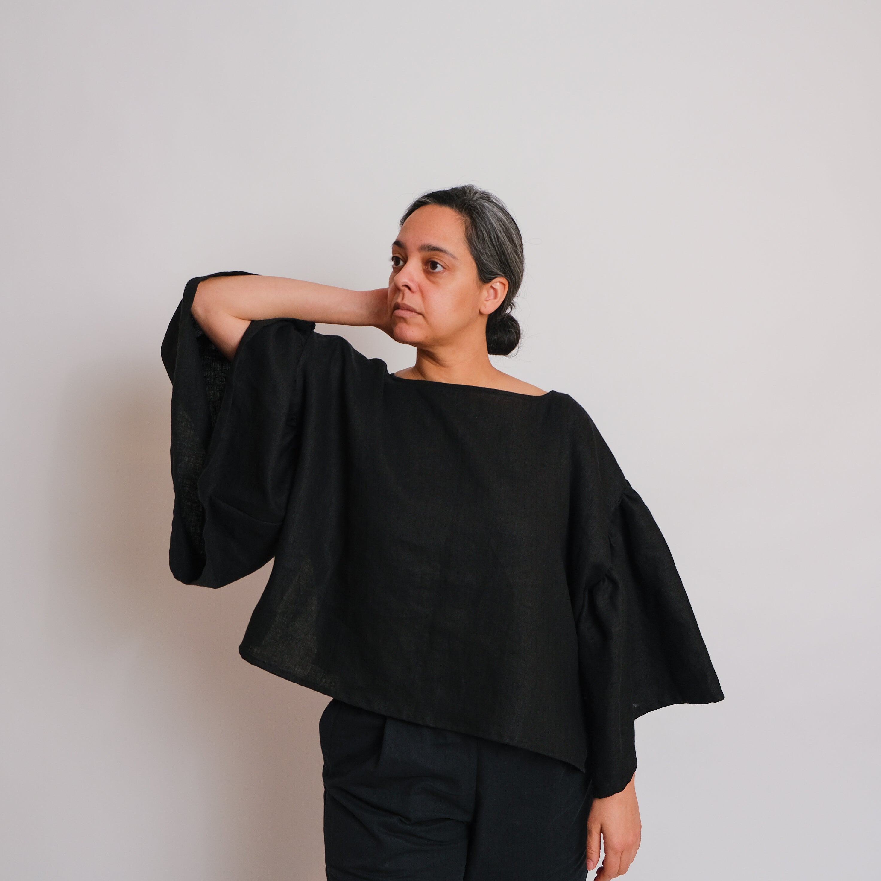 ZW Frill Sleeve Top - PDF Pattern