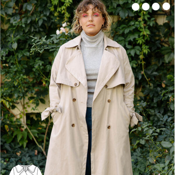 Trenchcoat Schnittmuster CHLOE