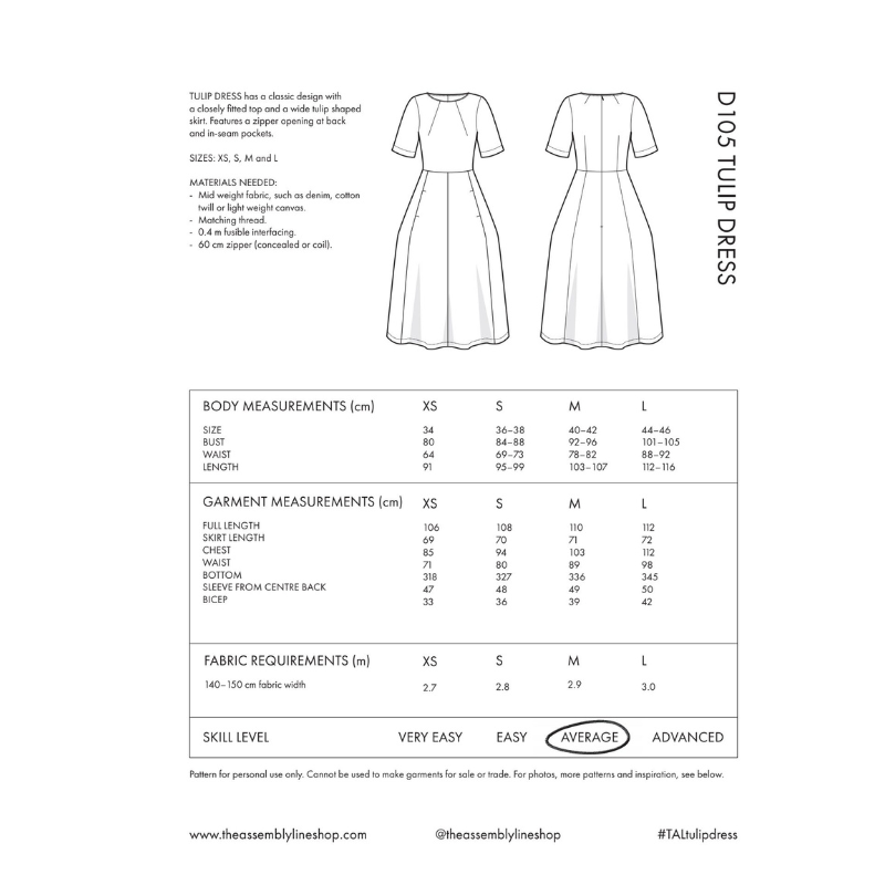 The Assembly Line Tulip Dress