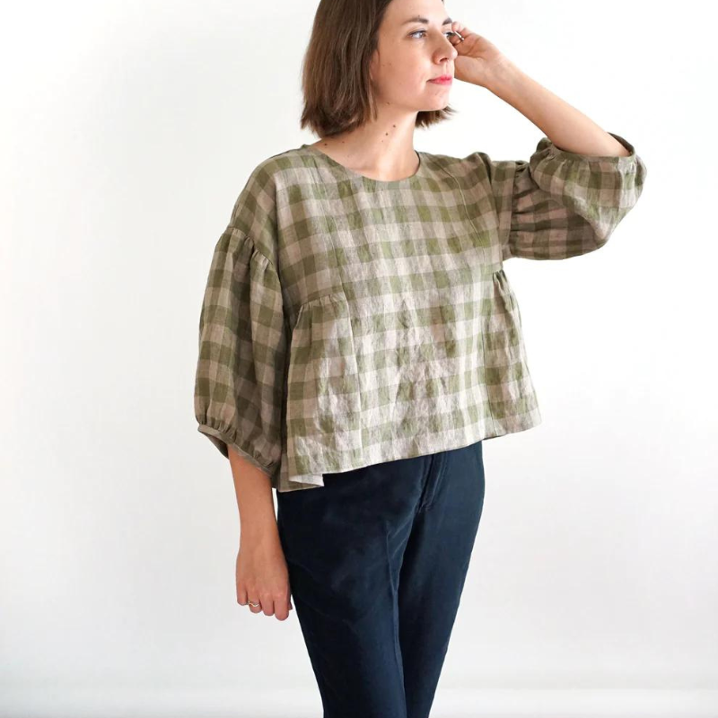 Matchy Matchy Sewing Club - Collage Gather Top PDF Pattern