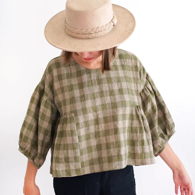 Matchy Matchy Sewing Club - Collage Gather Top PDF Pattern