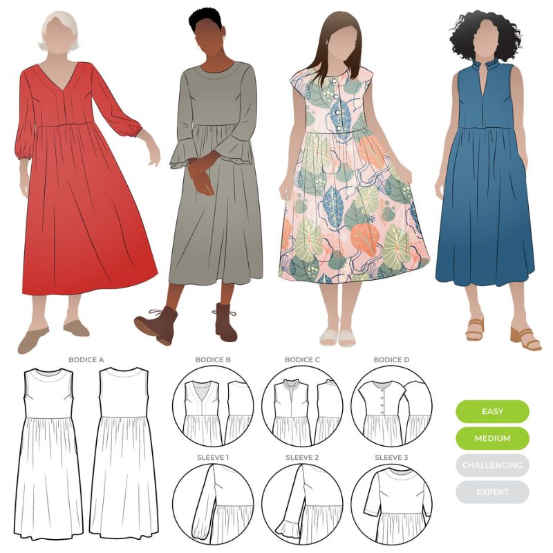 Montana Midi Dress Extension Pack