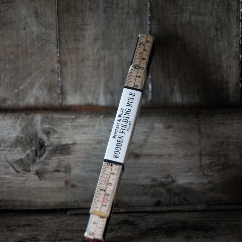 Wooden Folding Ruler