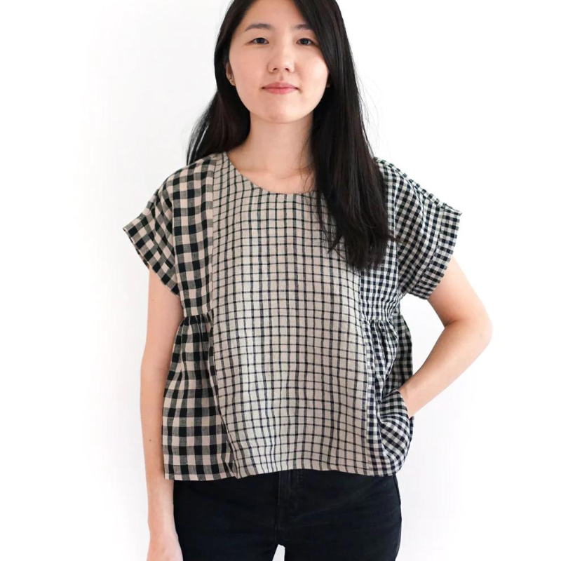Matchy Matchy Sewing Club - Collage Gather Top PDF Pattern